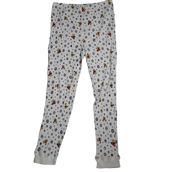 Disney Winnie-the-Pooh Snowflake Thermal PJ Pant SZ L/XL - Picture 2 of 5